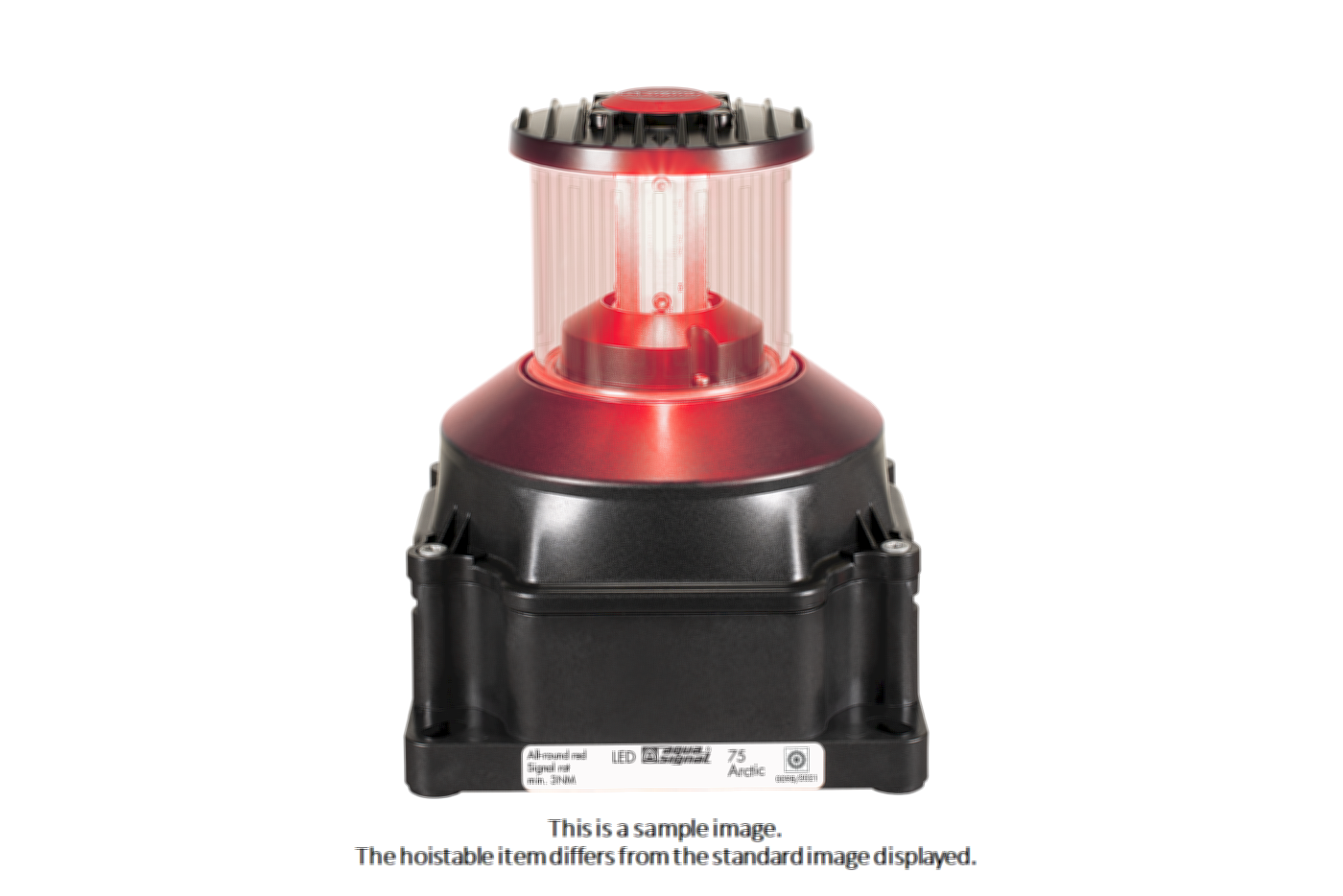 75 ARCTIC LED A/R RED 360&#176; 115-230VAC HOISTABLE