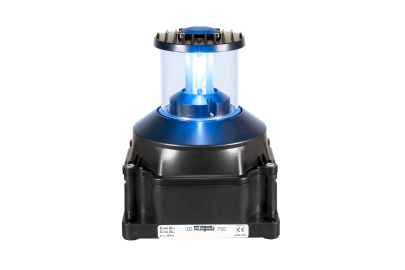 75D LED A/R BLUE 360&#176; 115-230VAC