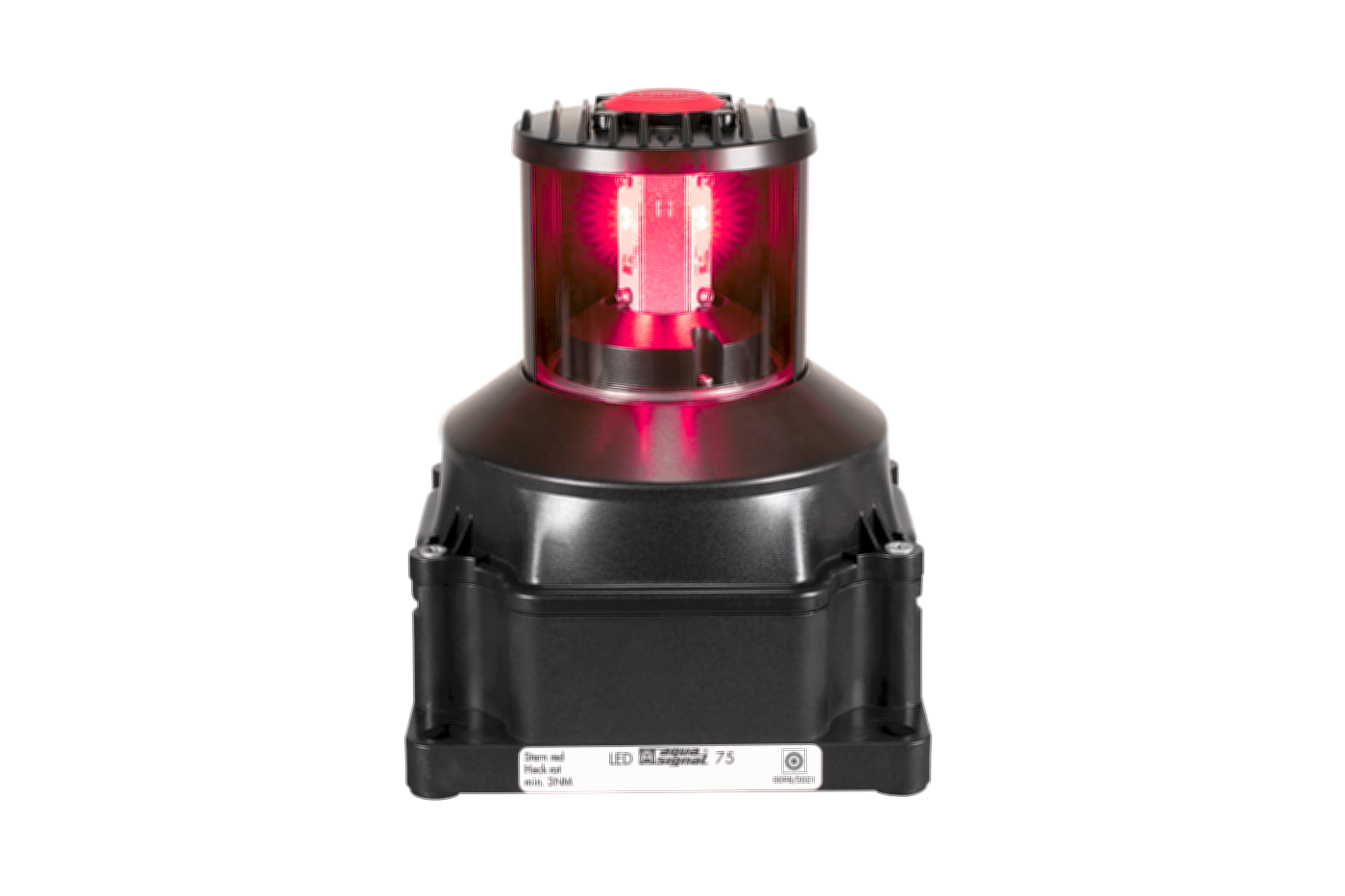 75 LED STERN RED 135&#176; 115-230VAC W/O-CERTIFICATION