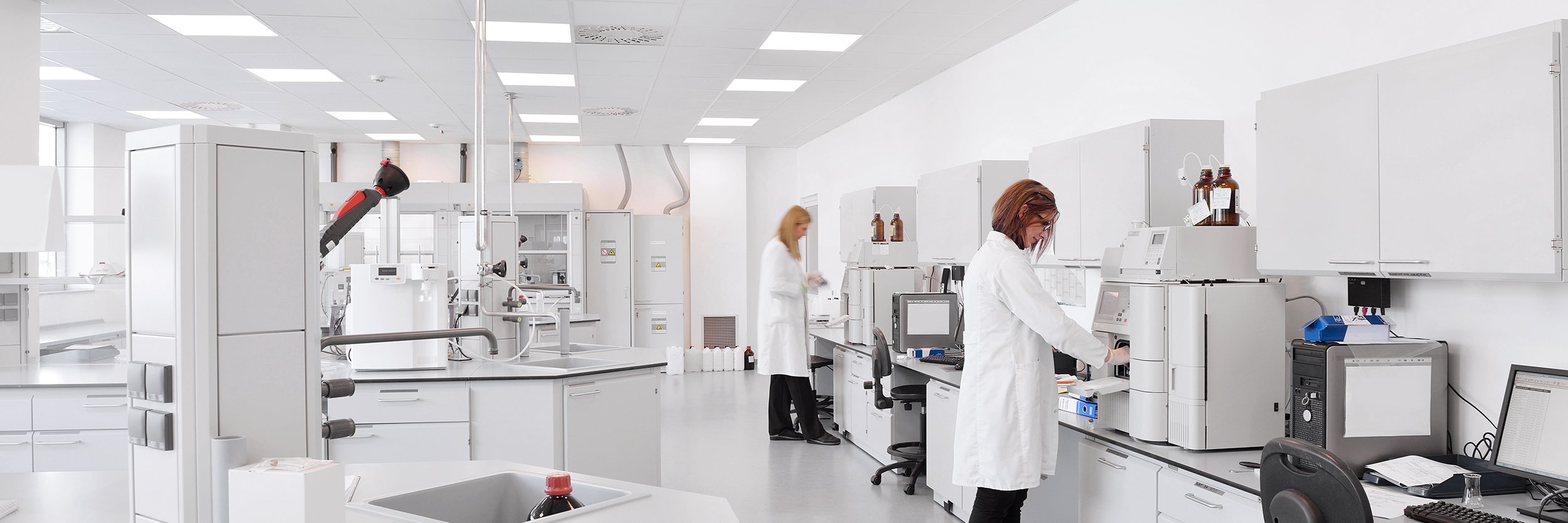 Laboratories and pharmacies