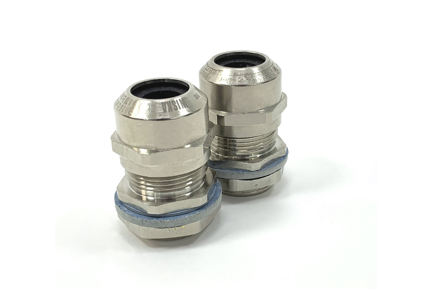 Dome Cap Standard Cable Gland, nickel plated brass, M20, cable range .24 -  .47 - NSI Industries