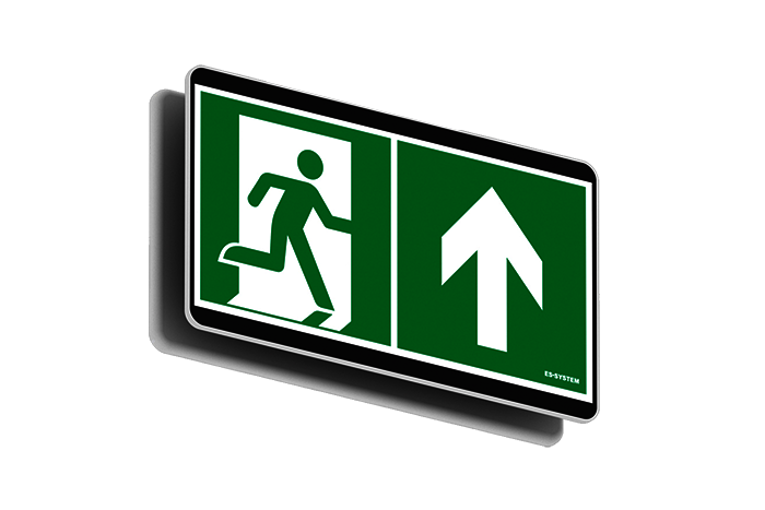 anti ligature exit sign