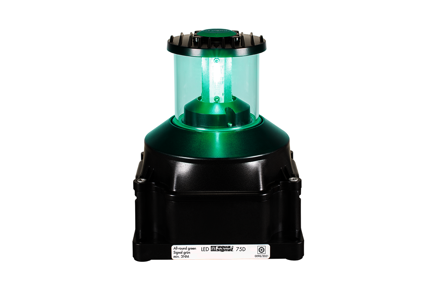 75D LED A/R GREEN 360° 115-230VAC